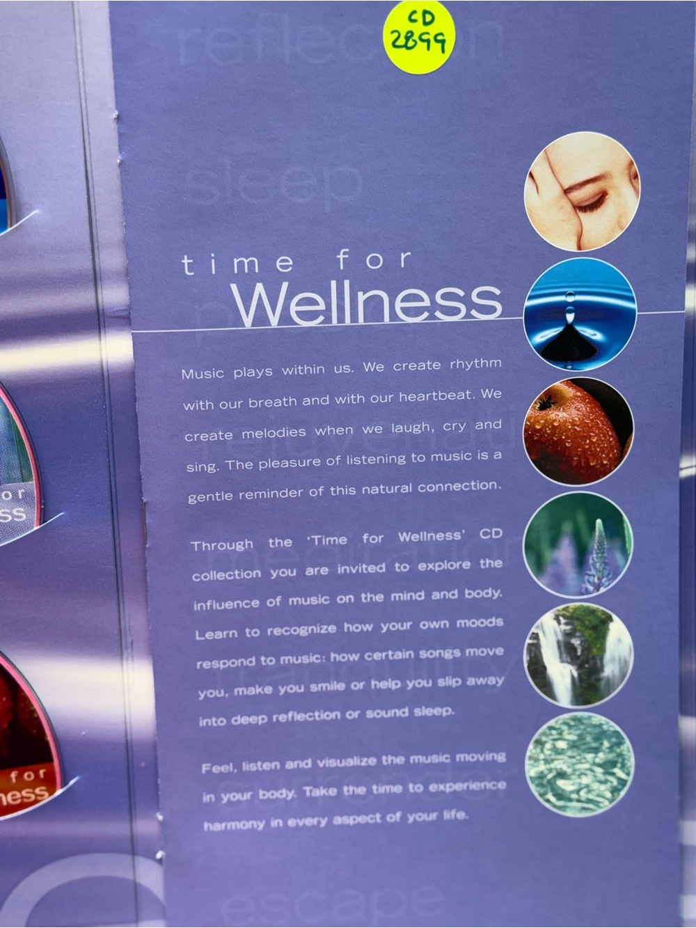 Time for Wellness 6 CDs, 6 hours of music 6 topics, Meditation, Passion, Sleep + - Picture 6 of 12